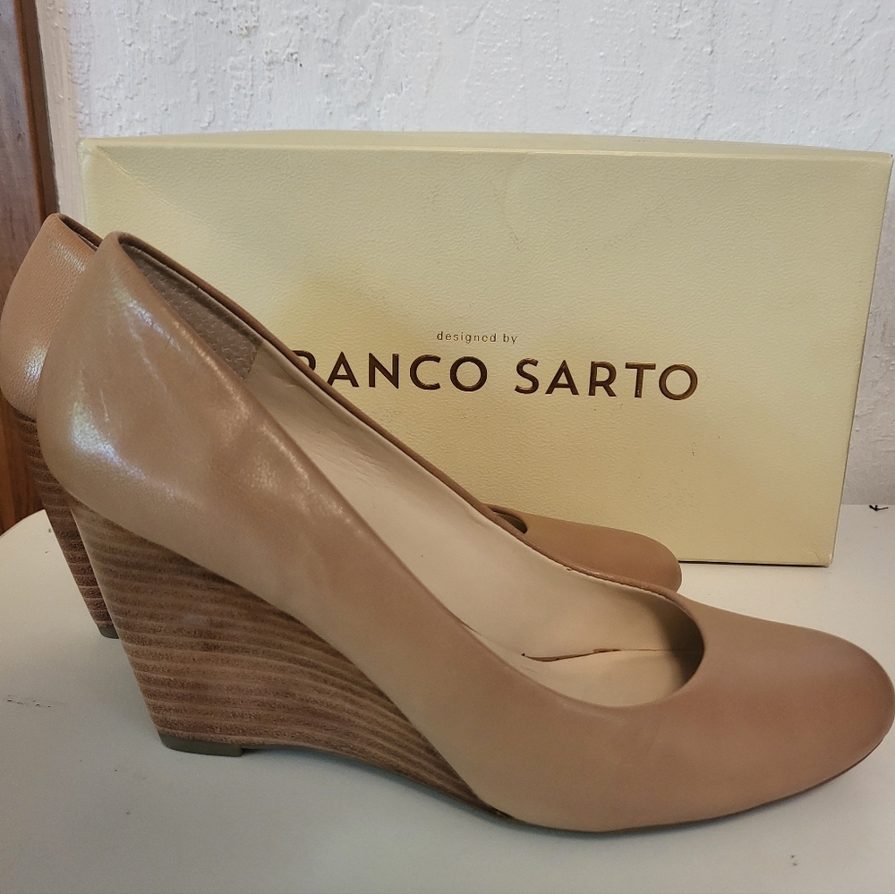Franco Sarto Women's Brown Wedge Shoes